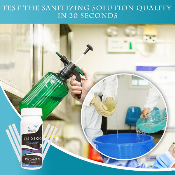 chlorine sanitizer test strips