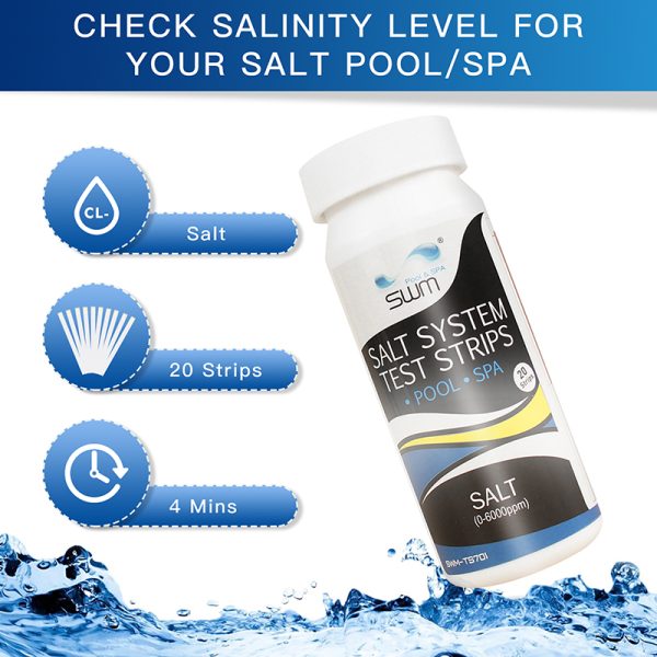 salt water pool test strips