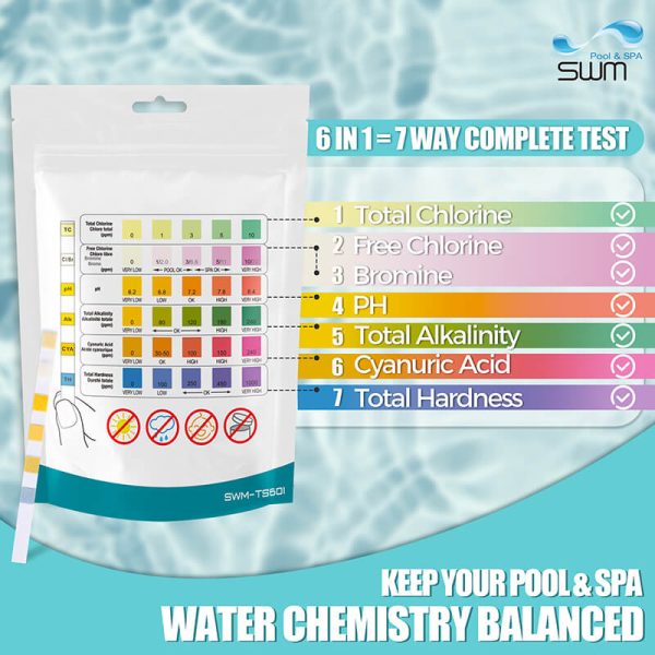 saltwater pool test strips